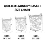 Cozy Cat Carnival Quilted Laundry Basket NCU0PTT1129