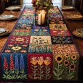 Rustic Bloom Quilted Table Runner NCU0NVH893